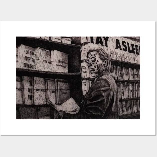 They Live Vintage Wall Art by kaulang